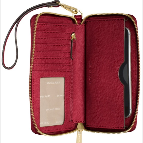 Mercer Large Flat Multi Function Phone Wristlet - Picture 6 of 6